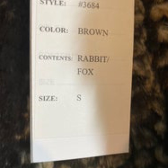 Alberto Makali Real Rabbit and Fox Fur Coat - Picture 11 of 11
